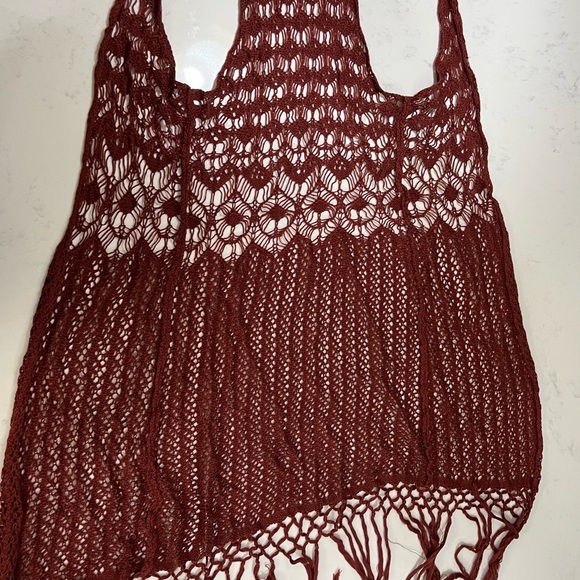 Red Halter Backless Sundress for a Night Out - Picture 6 of 10